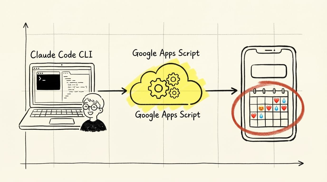 클로드 코드로 구글 캘린더 자동화 만든 이야기 — Apps Script + iPhone 단축어